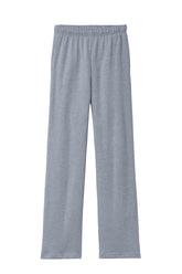BELLA+CANVAS® Unisex Sponge Fleece Straight Leg Sweatpant - Athletic Heather - XS